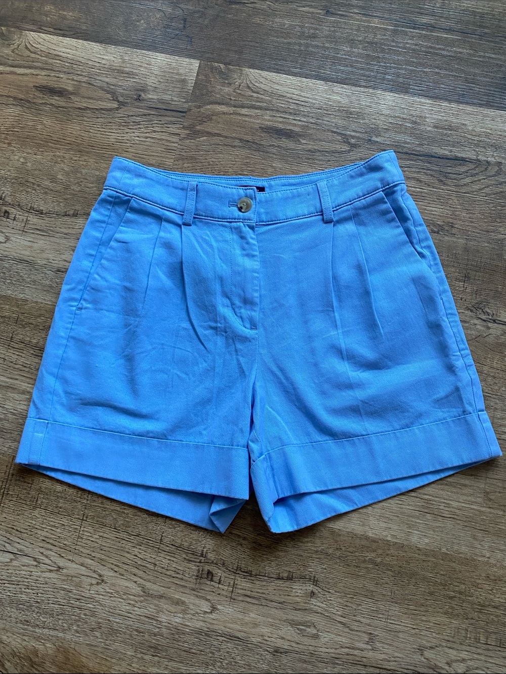 J. Crew High Waisted Pleated Shorts Womens 0